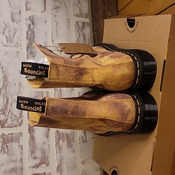 Dr. Martens Pascal Grunge Tie-Dye Combat Boots Size 8 - Picture 7 of 16